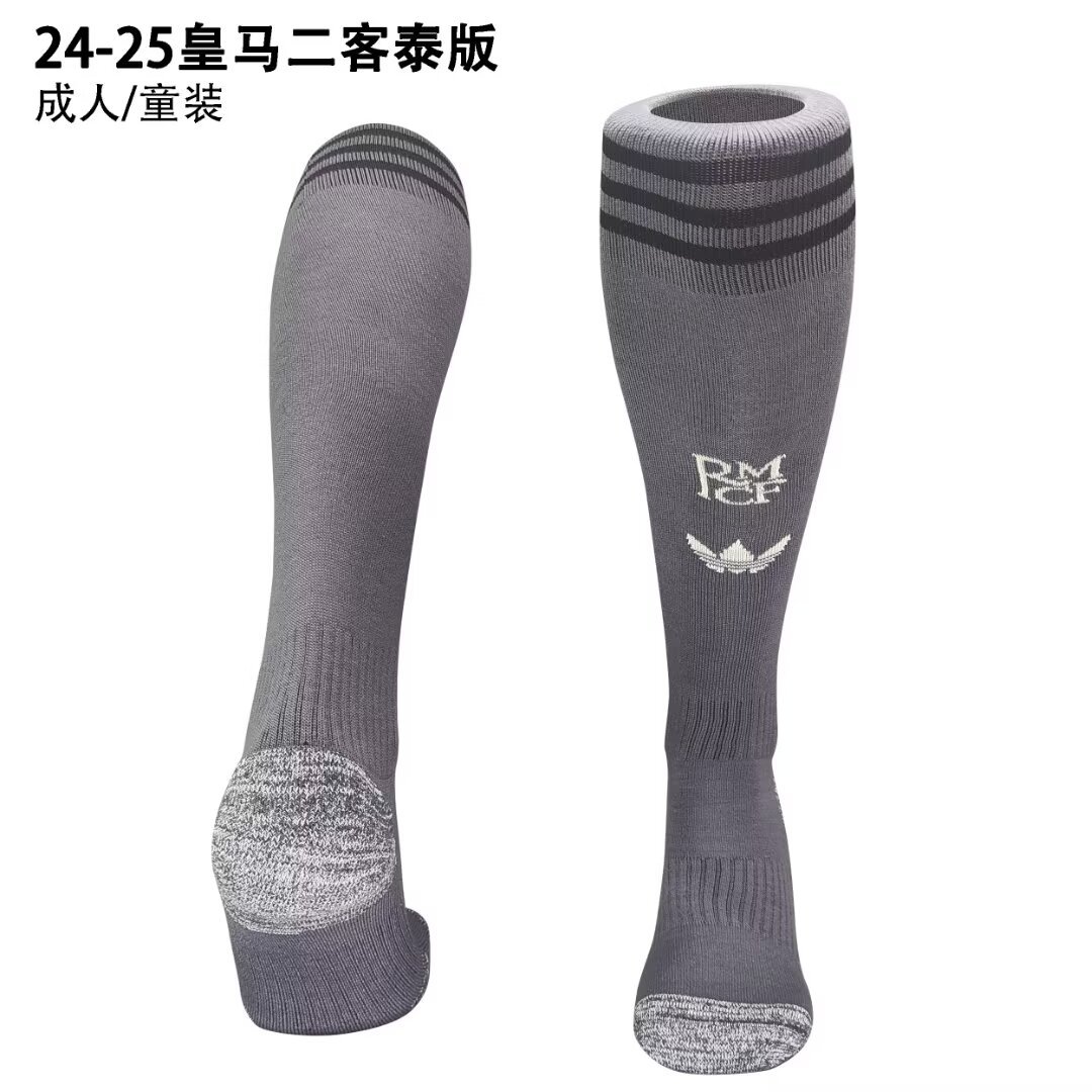 24-25 Real Madrid Third Adult/Kids Socks Yupoo
