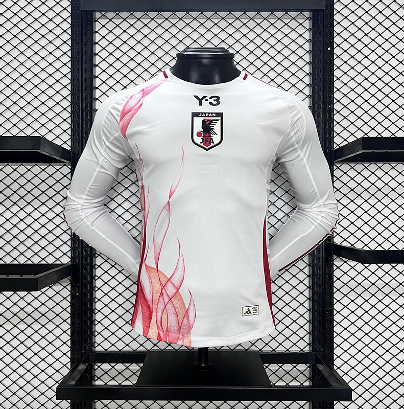 2024 Japan Away Player Version Long Sleeve Soccer Jerseys Yupoo