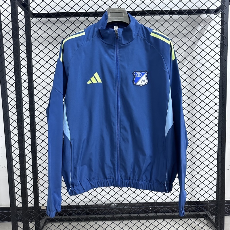 25-26 Millonarios Windbreaker Jackets Yupoo