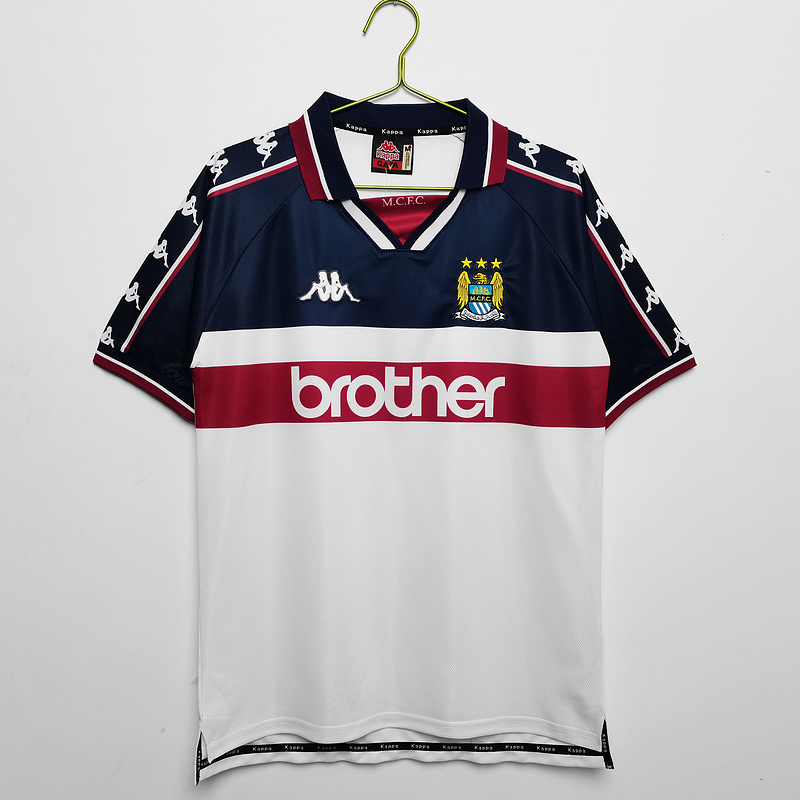 1997-98 Manchester City Away Retro Soccer Jerseys Yupoo