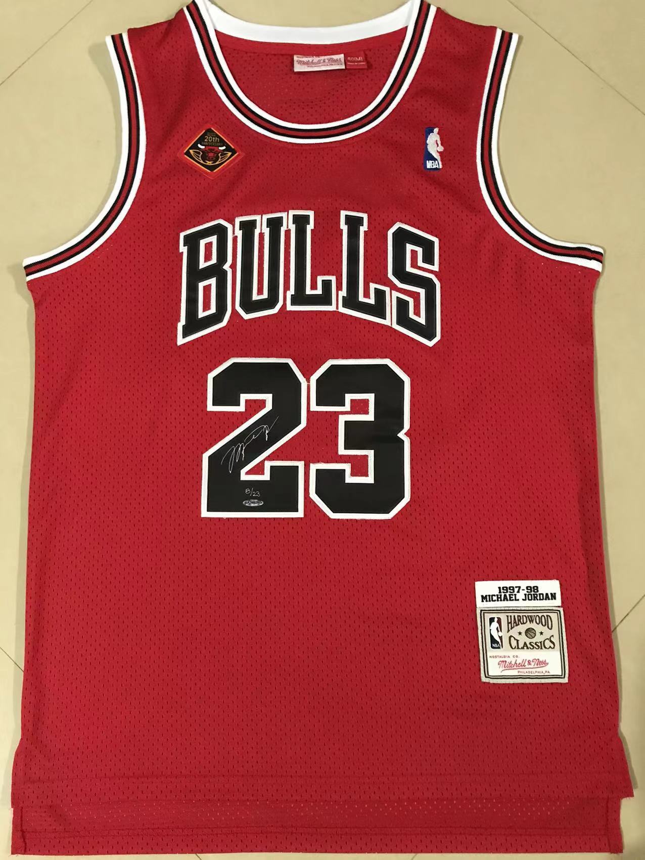 Bulls #23 Retro Embroidery