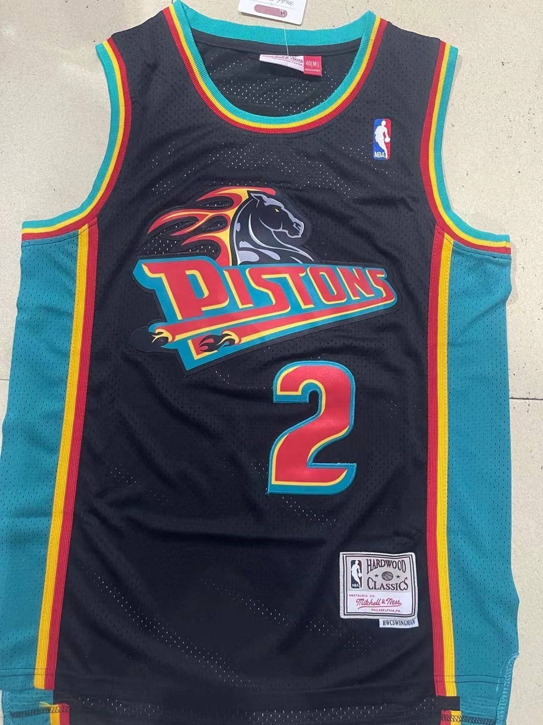 Pistons #2 Retro Embroidery