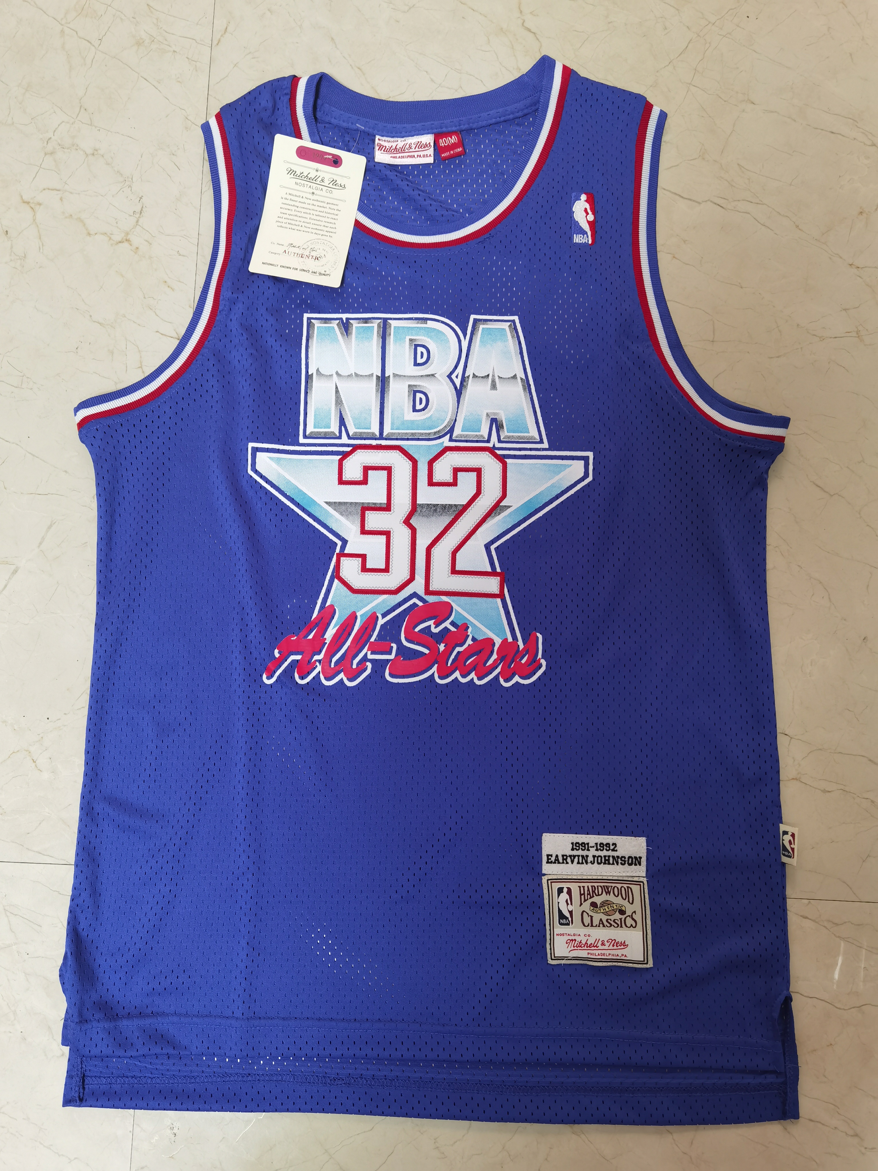 1992 All Star #32 Embroidery