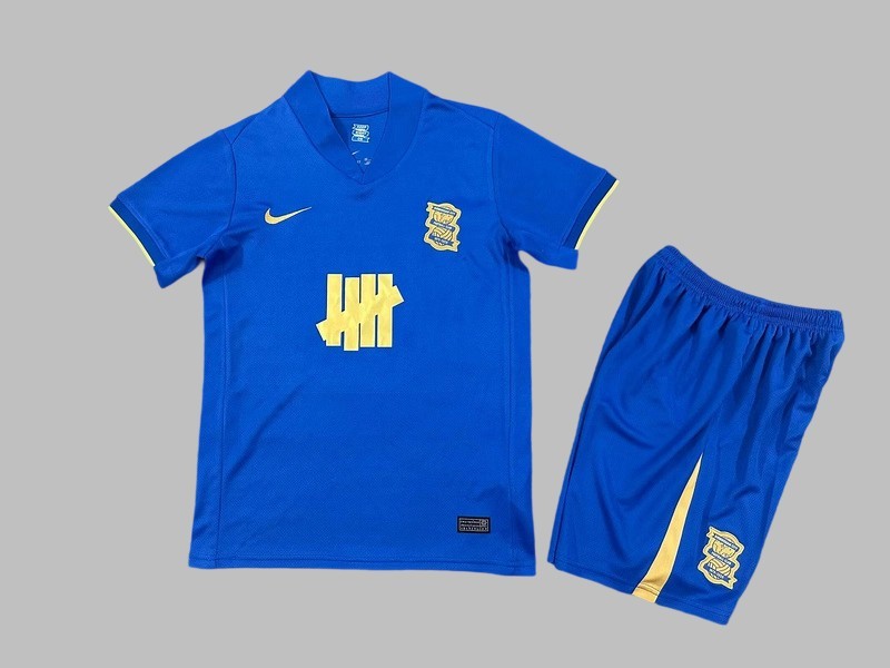 25-26 Birmingham City Home Kids Cheap Soccer Jerseys Yupoo
