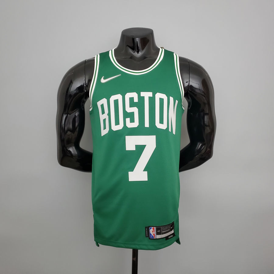 75th Anniversary Brown #7 Celtics Green NBA Jersey S-XXL