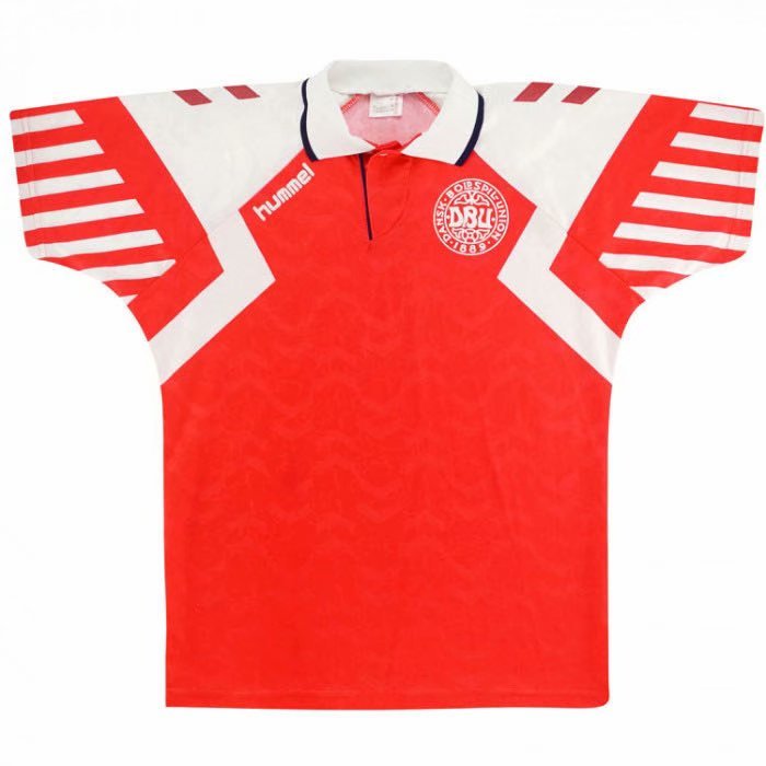 92-93 Denmark Home Retro Soccer Jerseys Yupoo