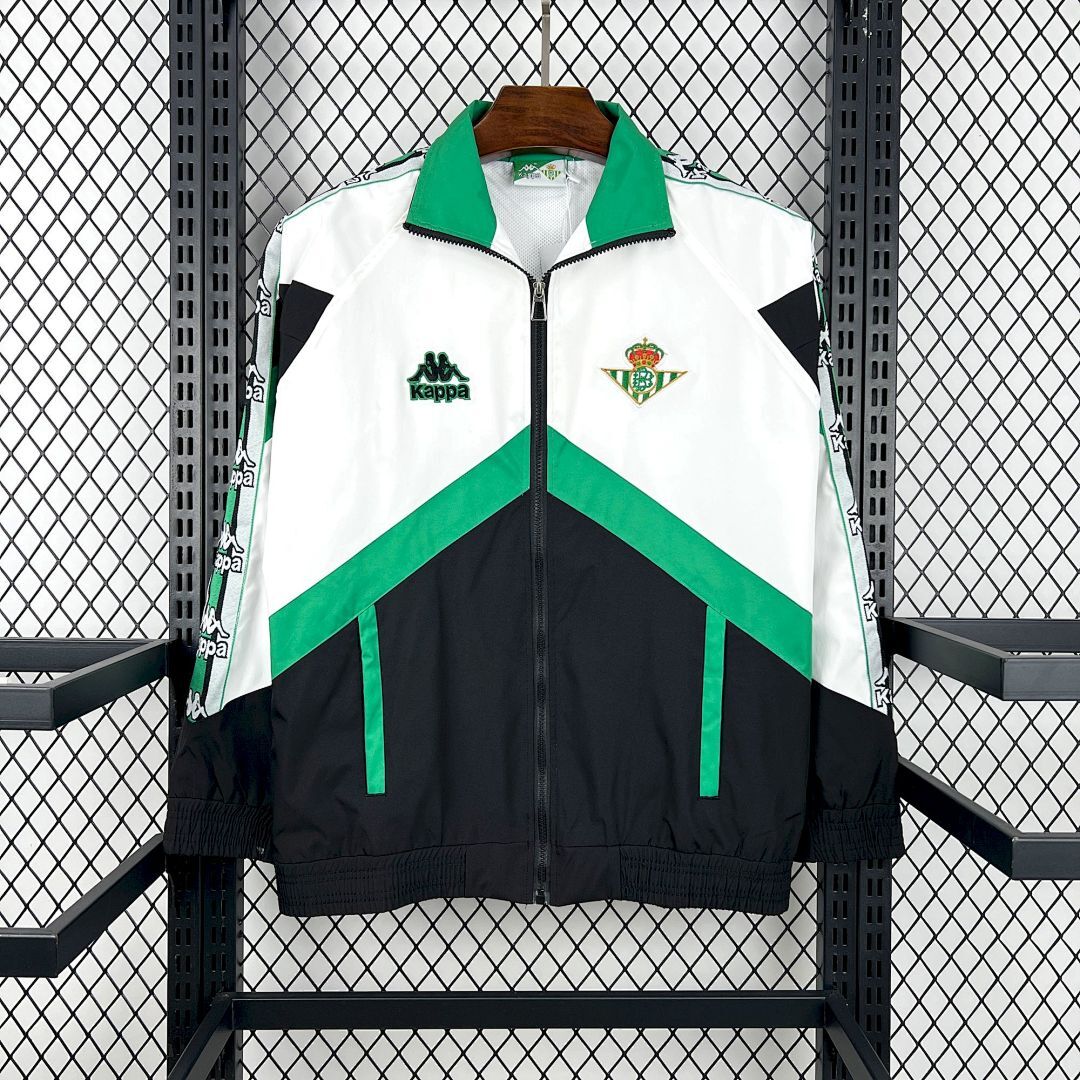 Mens Real Betis 1995/96 Retro Windbreaker