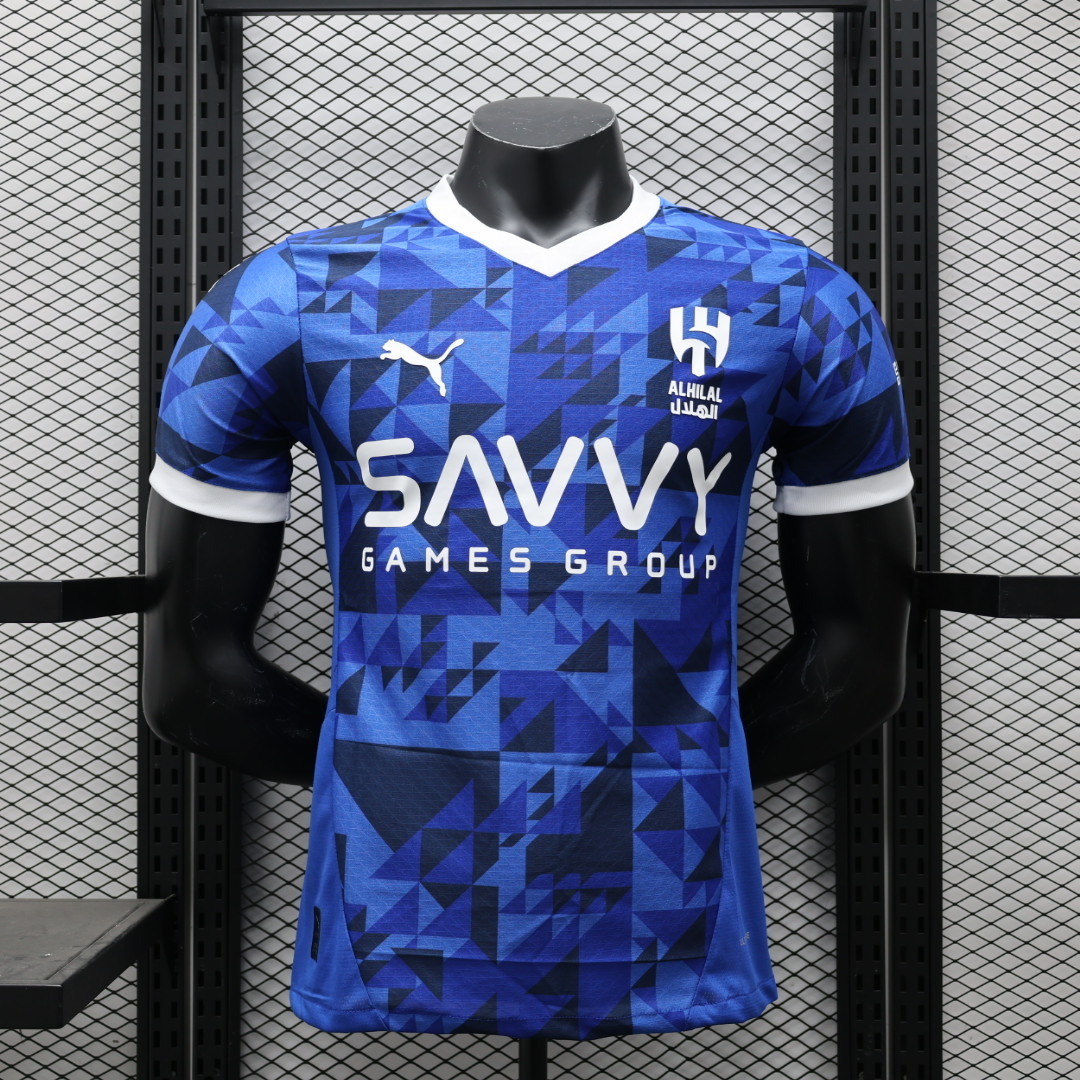 24-25 Al-Hilal Saudi Home Player Version Soccer Jerseys Yupoo