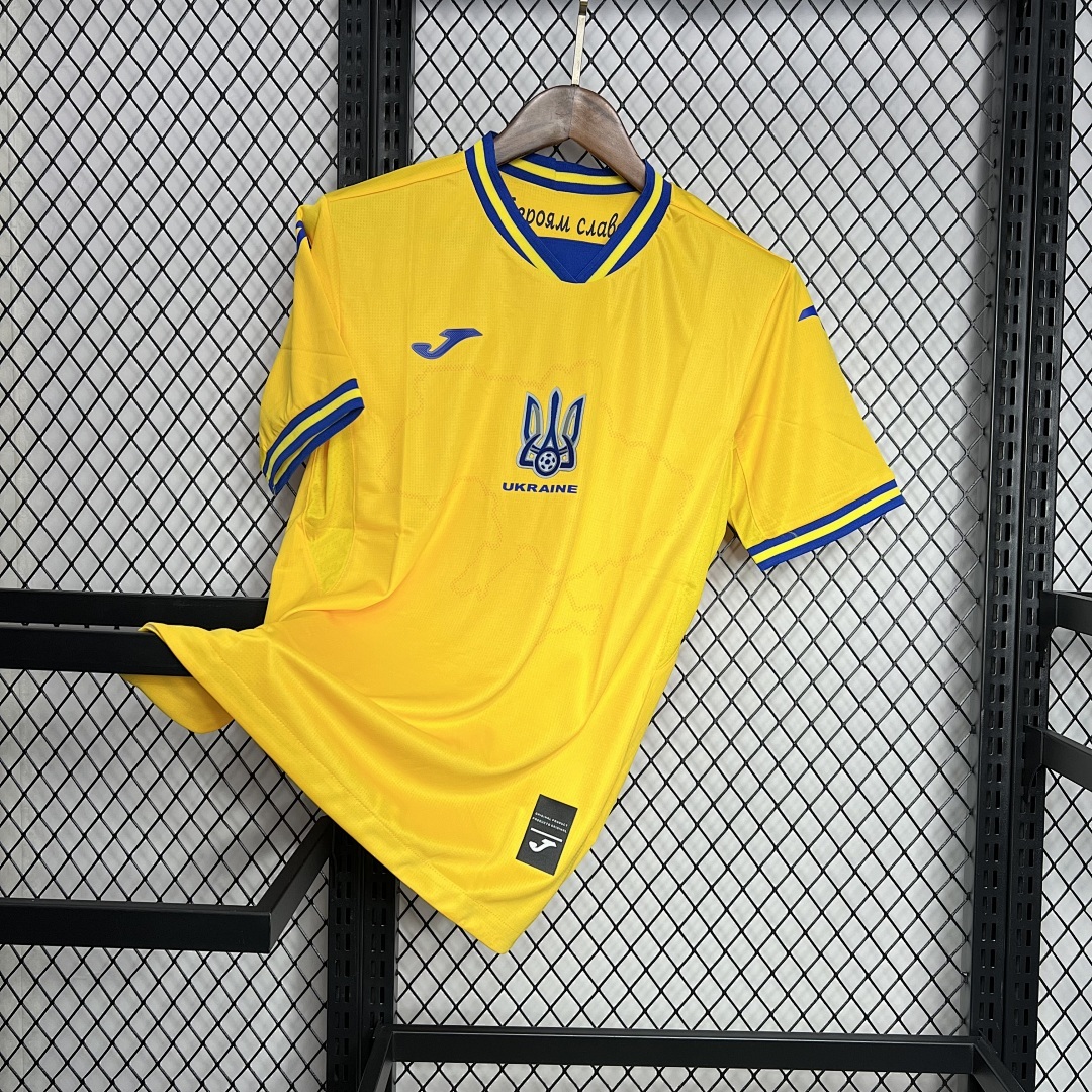 Ukraine 2024/25 Euro Home Jersey
