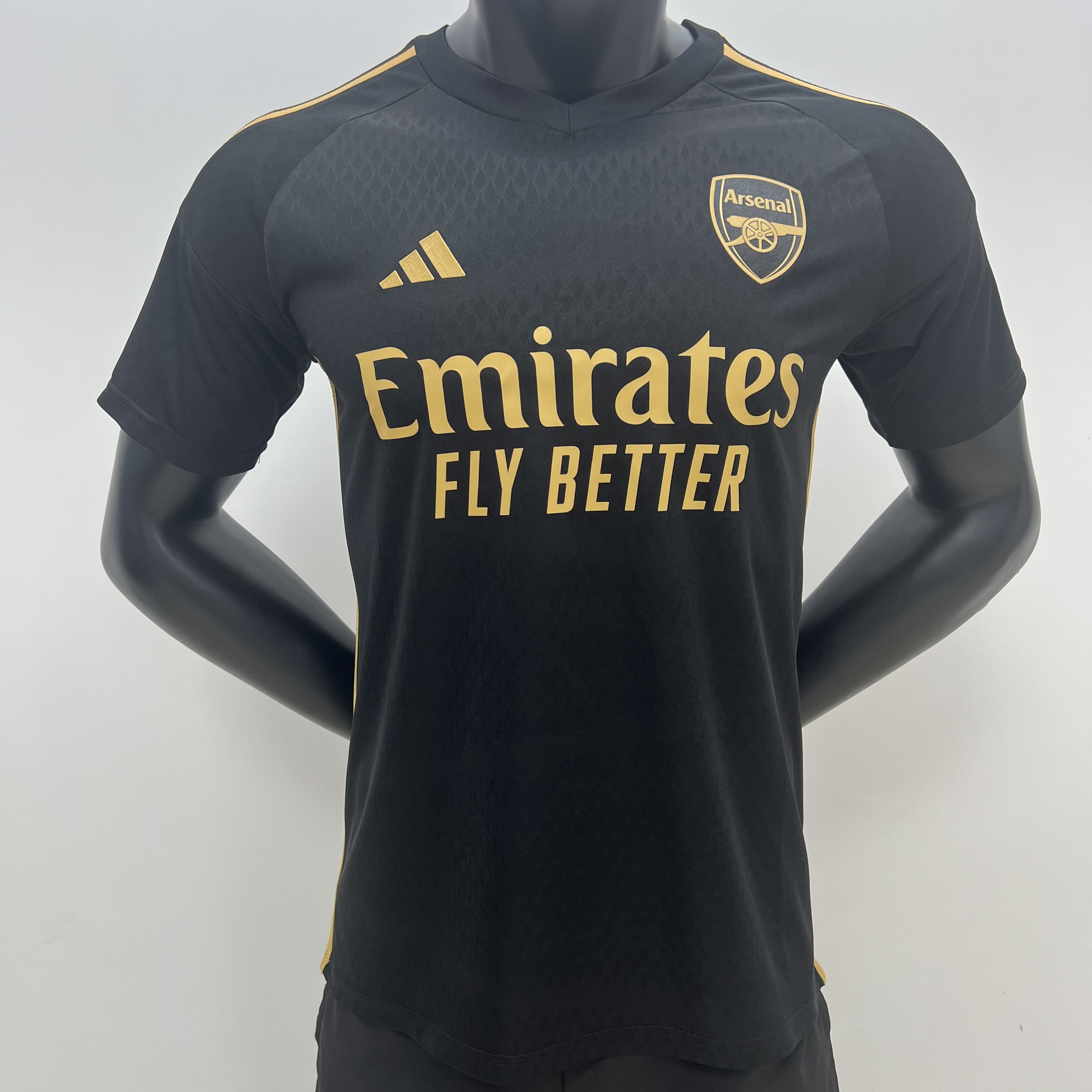 23-24 Arsenal Black Player Version Soccer Jerseys Yupoo
