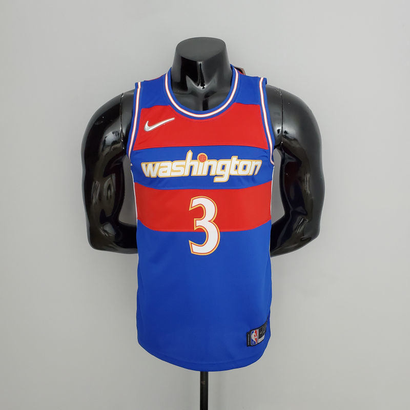 2022 Washington Wizards BEAL#3 Talent City Edition Blue Red NBA Jersey S-XXL