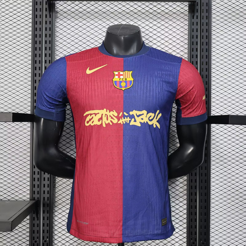 25-26 Barc Home Player Version Cheap Soccer Jerseys Yupoo