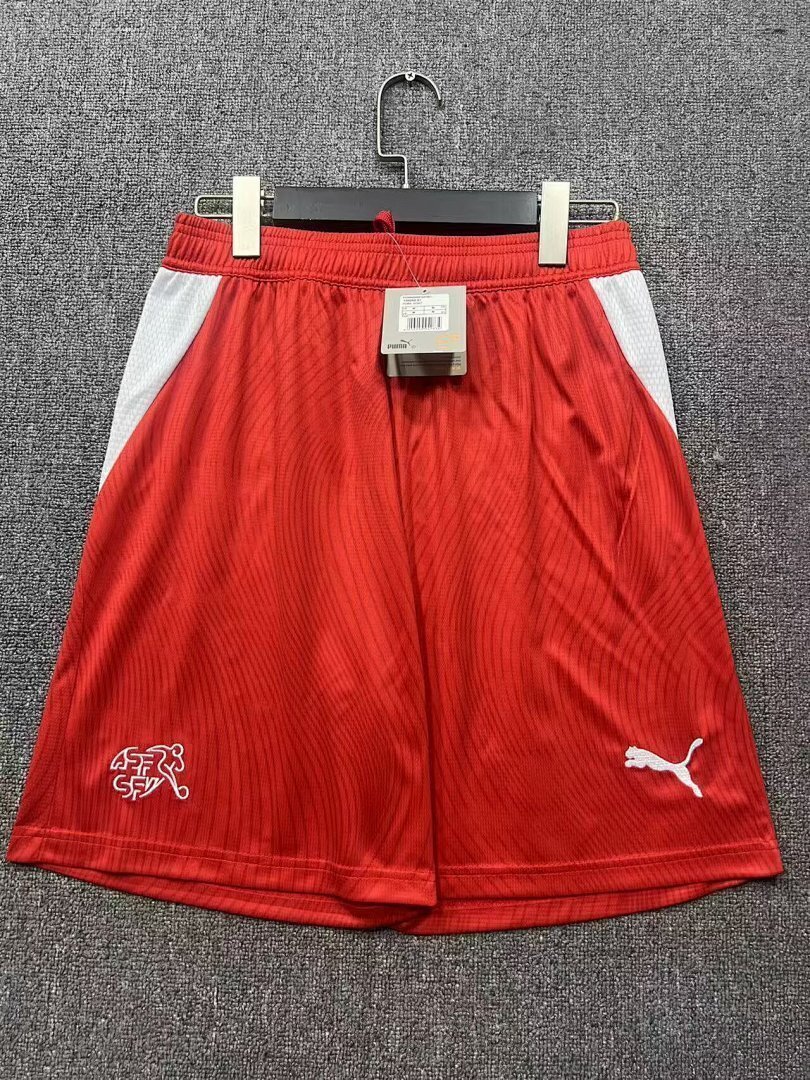 26-27 Switzerland Home Soccer Shorts Yupoo