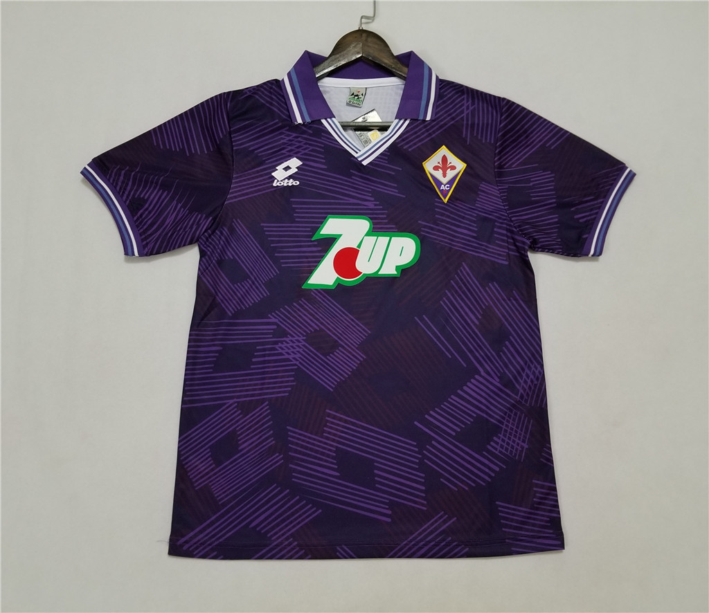 Fiorentina home purple 92-93
