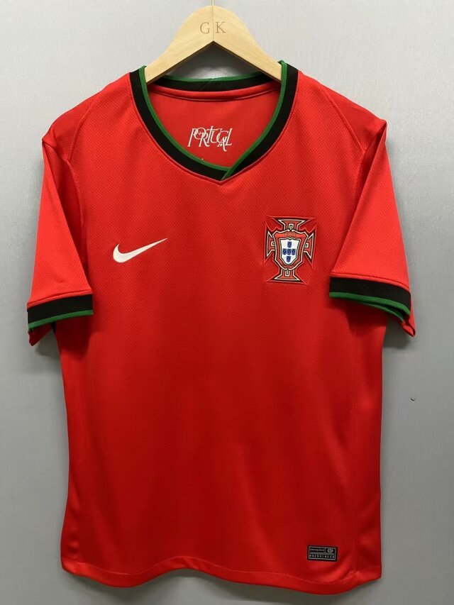 2024 Portugal Home Soccer Jerseys Yupoo