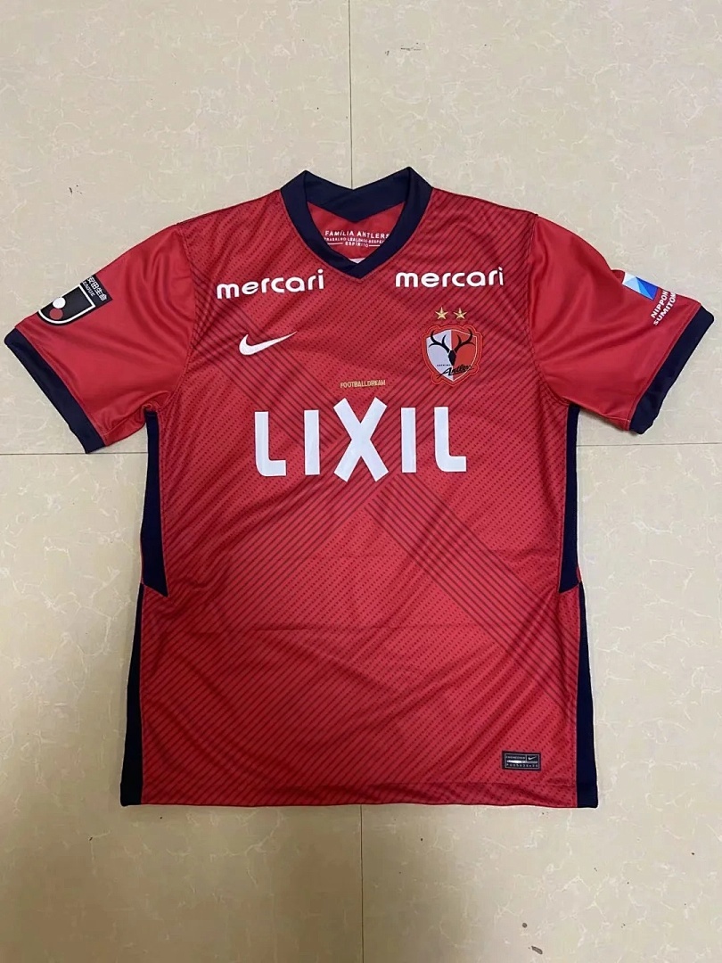21-22 Kashima Antlers Home Stadium S-2XL