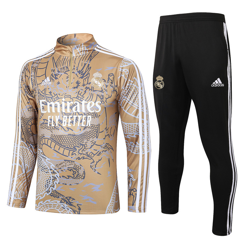 23-24 Real Madrid Long Sleeve Training Suit Yupoo