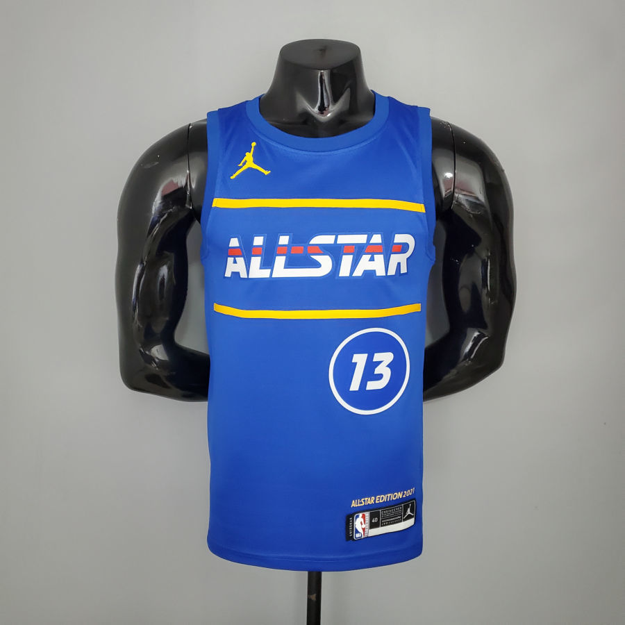 2021 HARDEN#13  All-Star Blue NBA Jersey S-XXL