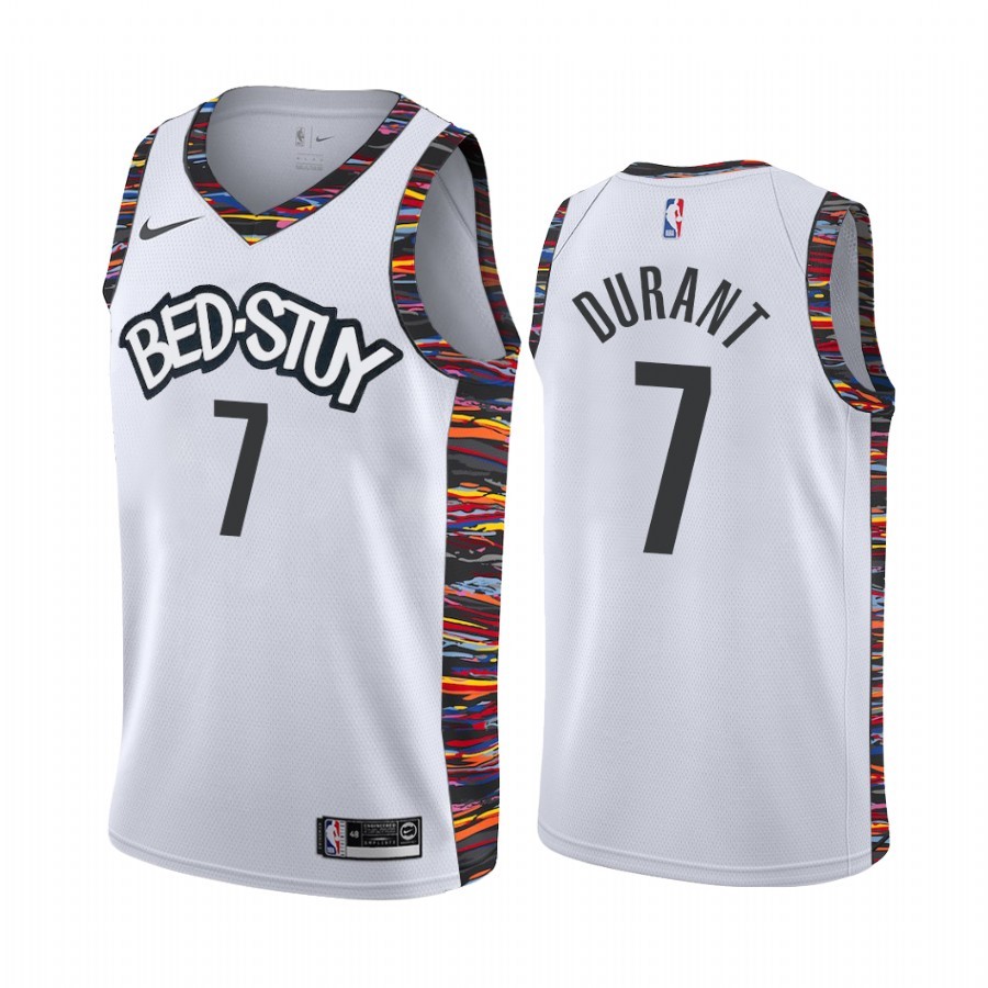 Nets #7 City Edition Embroidery