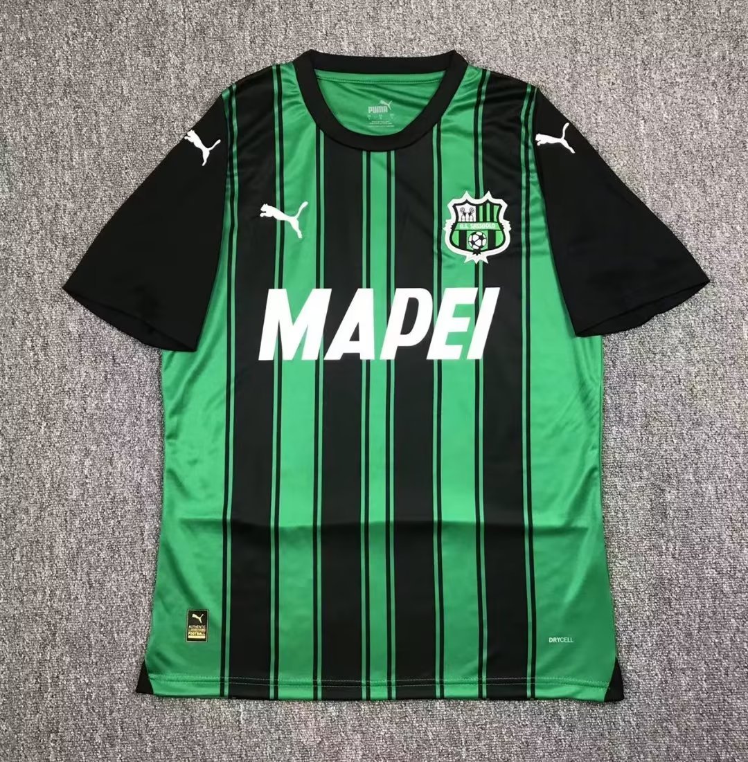 23-24 Sassuolo Home Soccer Jerseys Yupoo