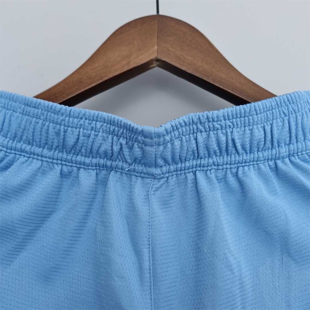 2022 Memphis Grizzlies NBA US Training Shorts Blue 2