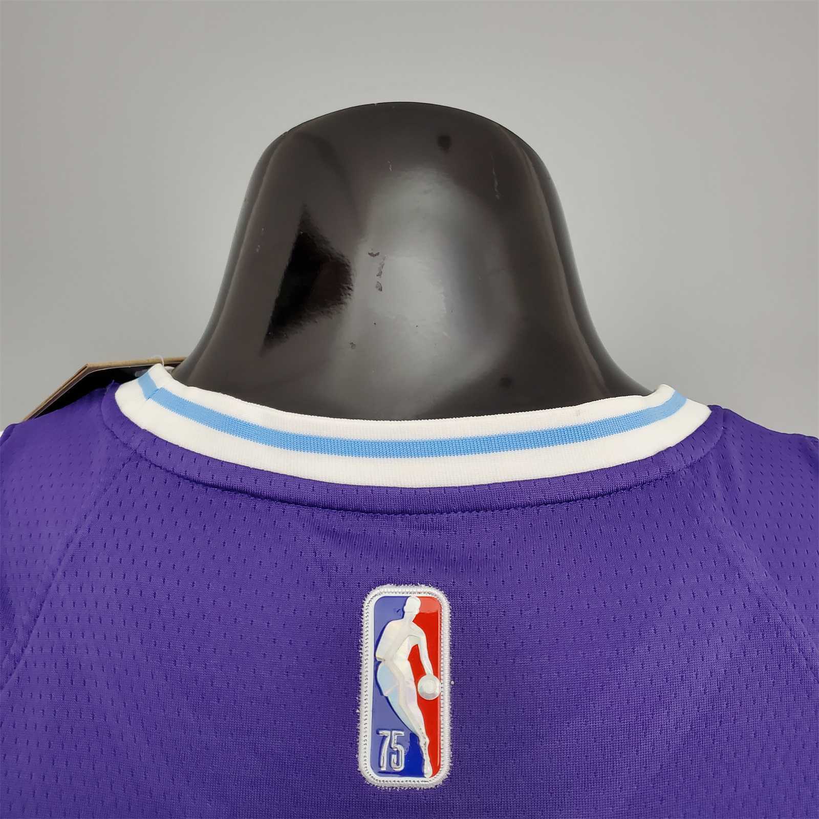2022 75th Anniversary James #23 Lakers City Edition Purple 3