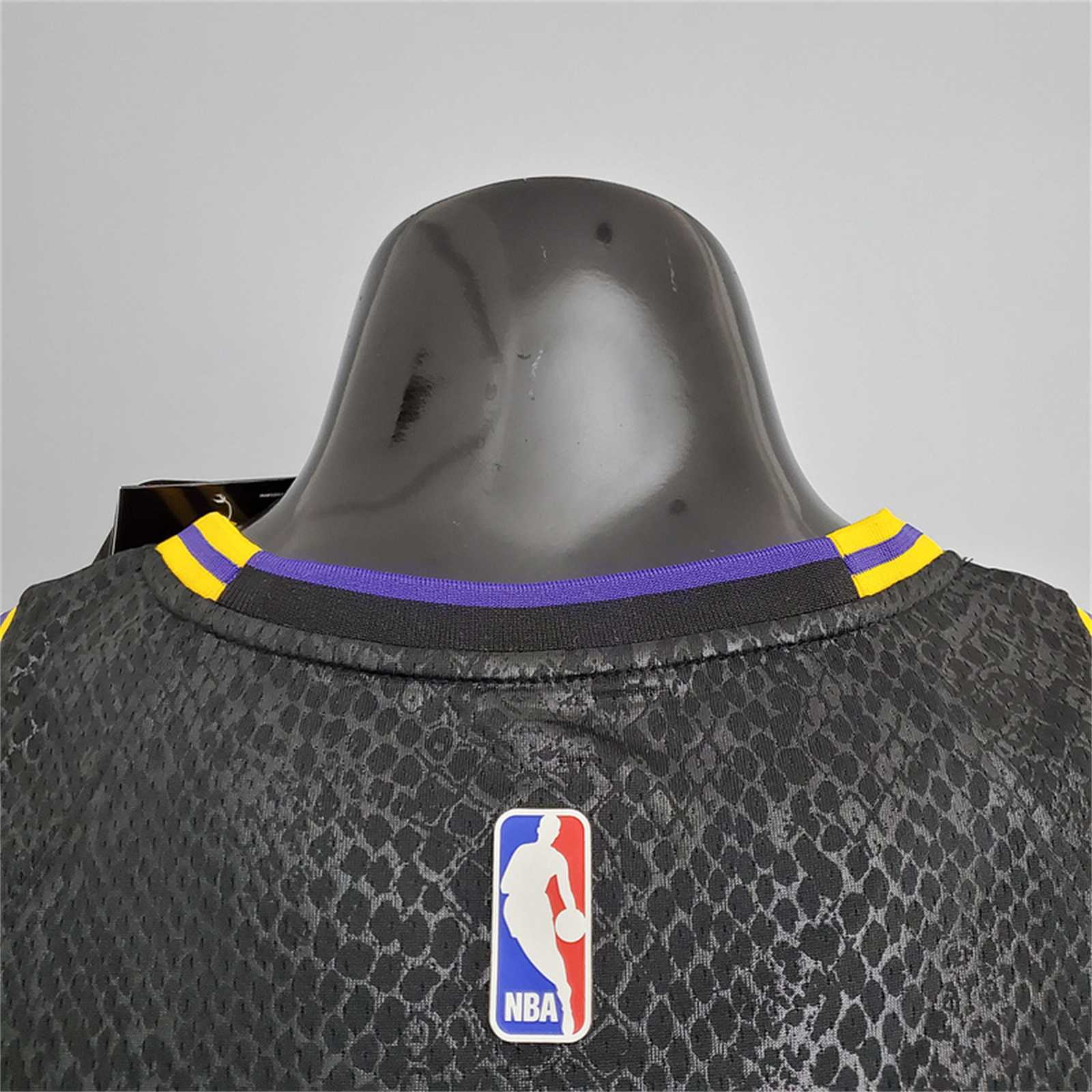 Lakers Howard#39 Snake Print Black 4