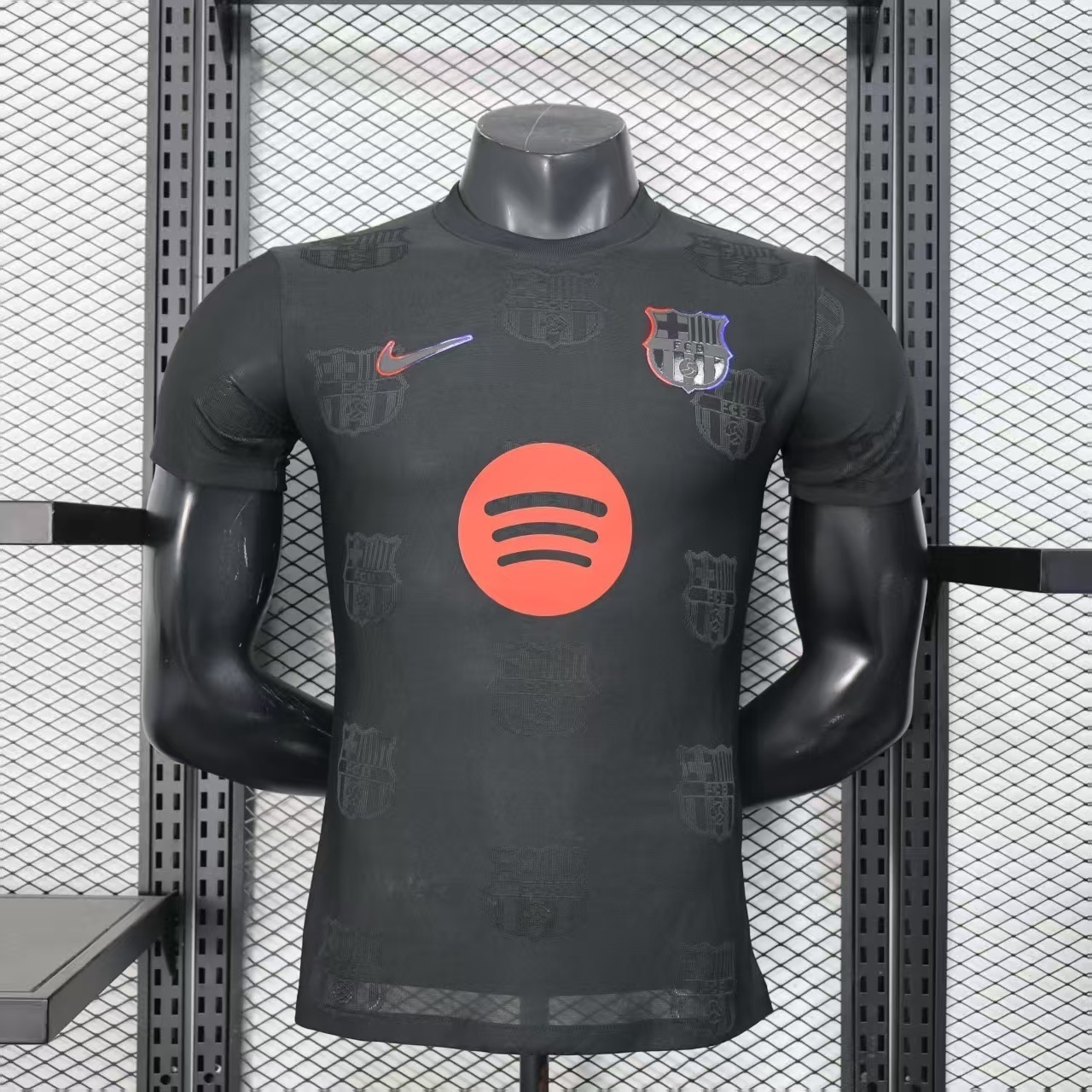 25-26 Barcelona Black Special Edition Player Version Cheap Shirt AAAAJersey Dropship Yupoo