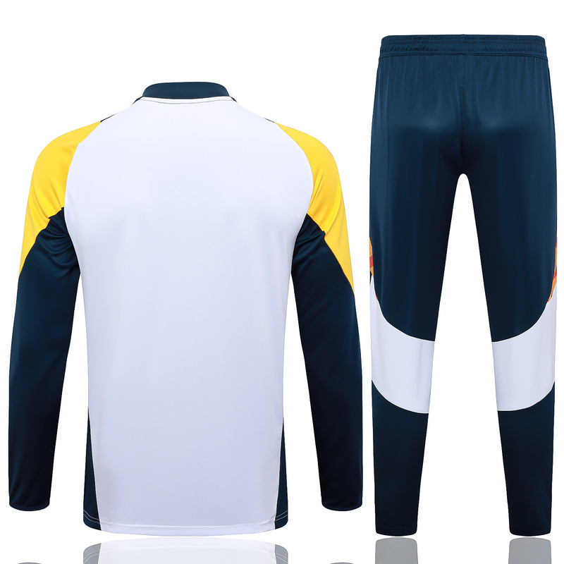 24-25 Real Madrid Long Sleeve Training Suit Football Shirts 3