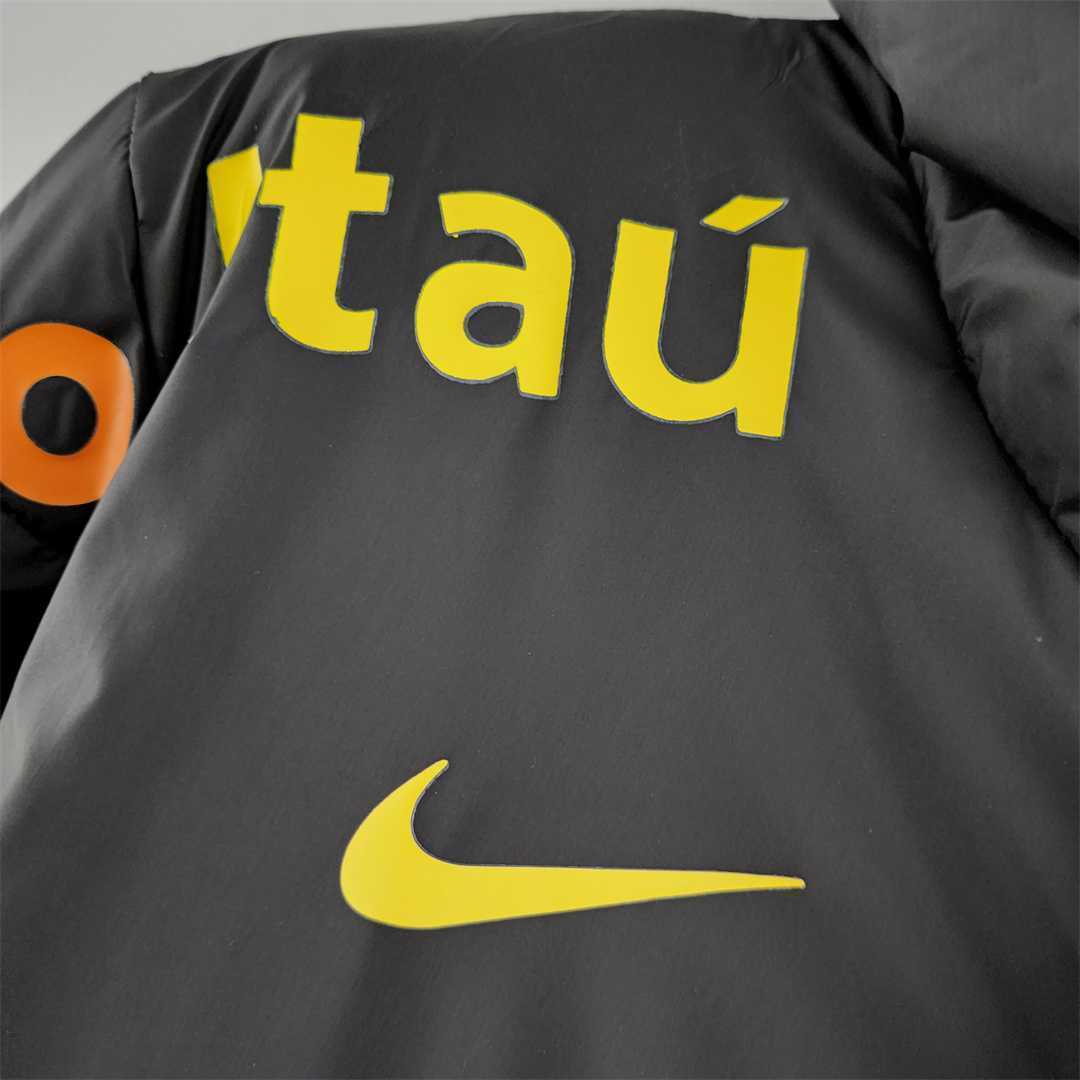2022 Brazil Cotton Jacket Black 6