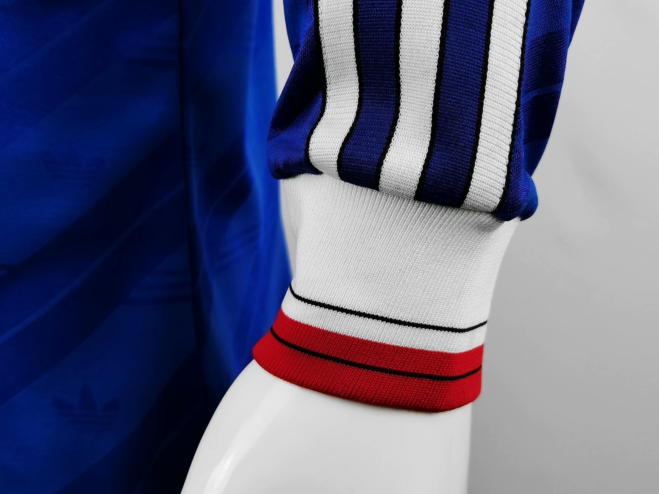 86-88 Manchester United away blue long sleeve player version 7