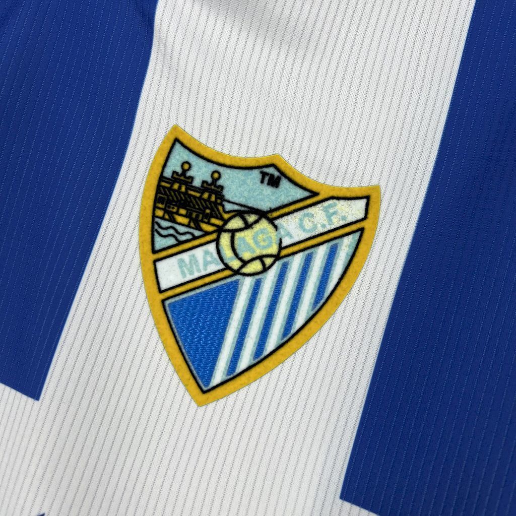 25-26 Malaga La Liga Promotion 25th Anniversary Special Edition Shirt AAAAJersey Dropship Yupoo 3