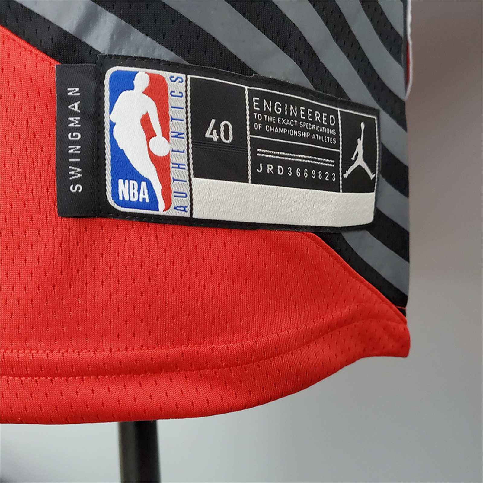 Trail Blazers McCollum #3 (JORDAN Model) Red 1