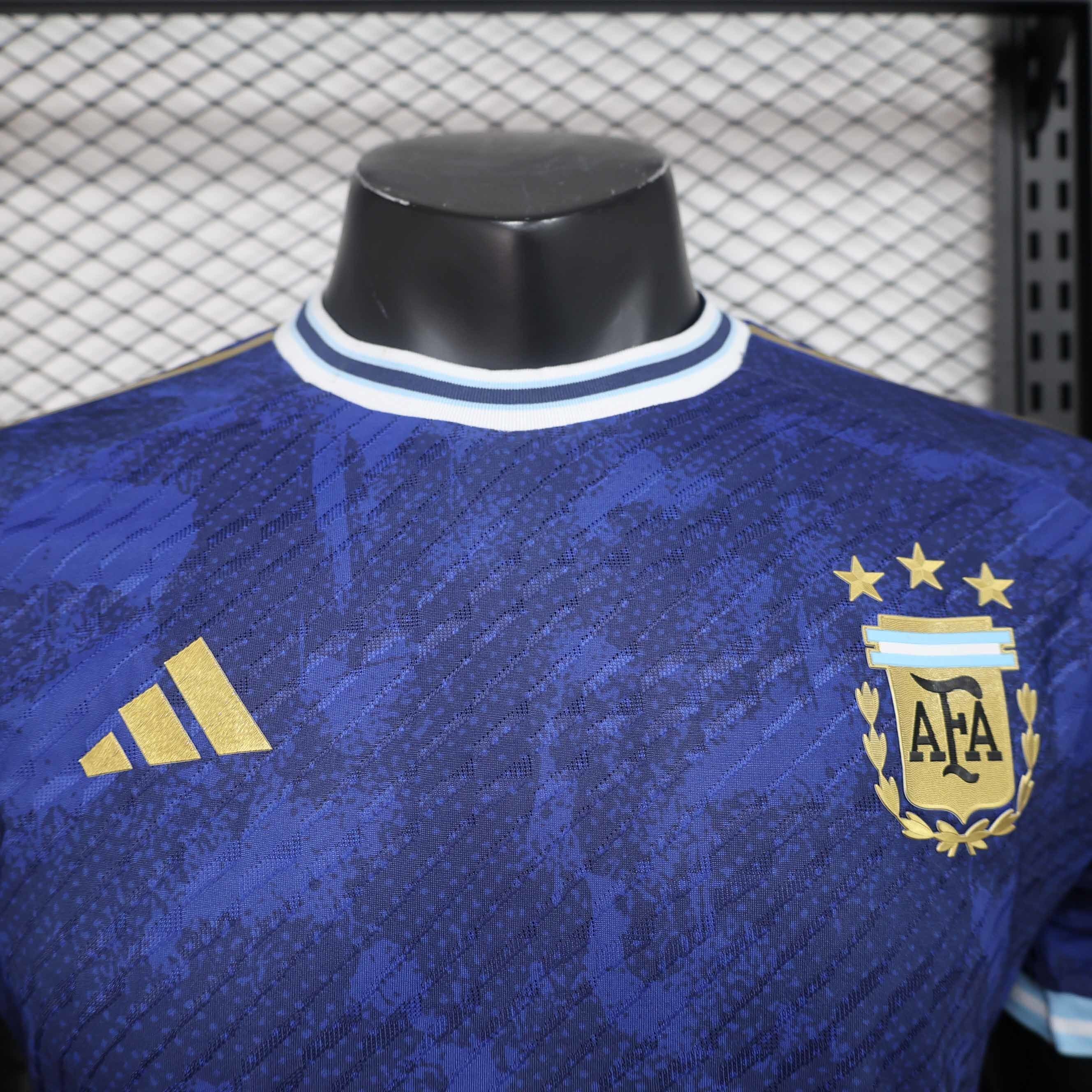 2024 Argentina Special Edition Navy Kit Player Version Shirt Jerseys Supllier Yupoo 1