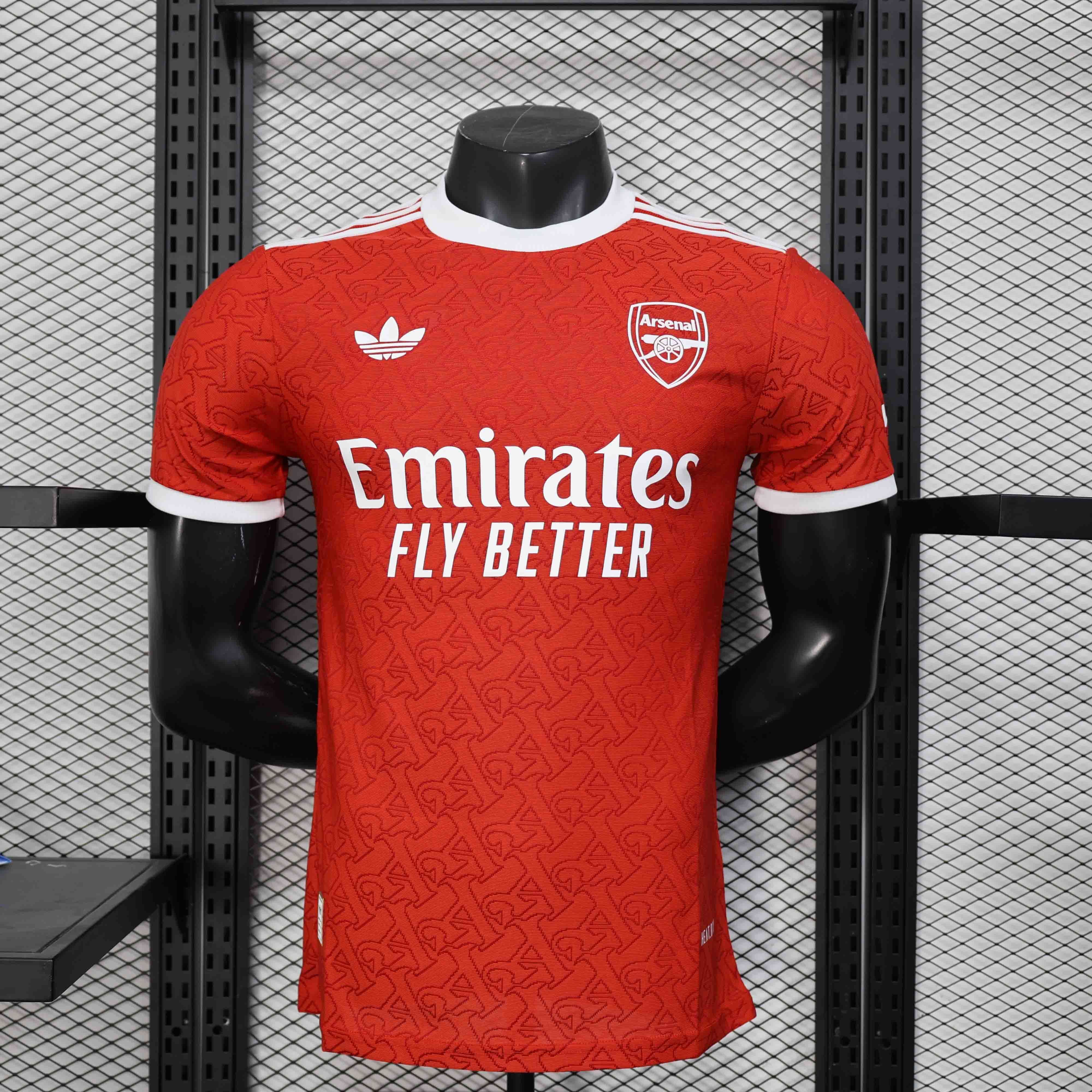 25-26 Arsenal OG Red Special Edition Kit Player Version Shirt AAAAJersey Wholesale Yupoo