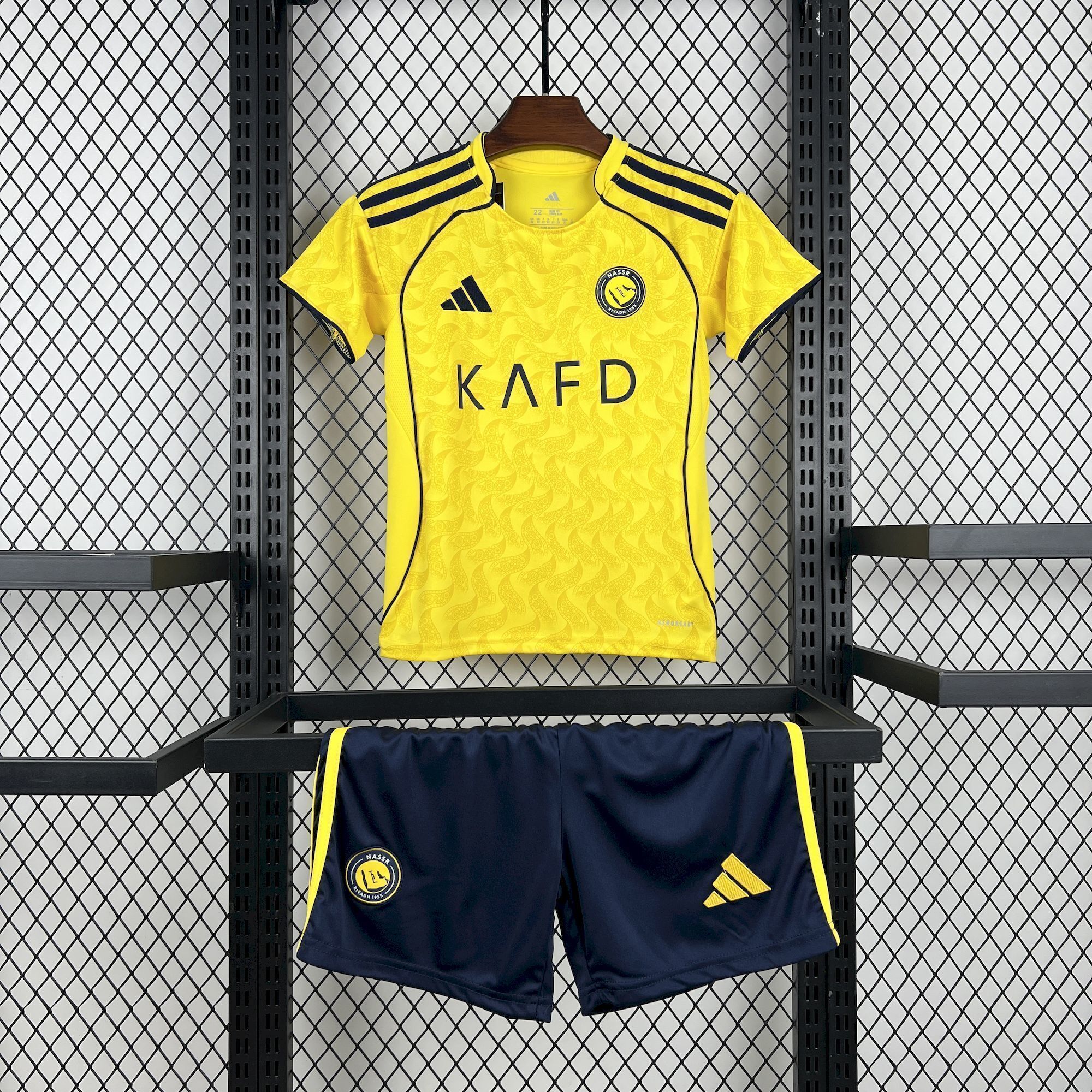 25-26 Al-Nassr Home Kid Kits Youth Apparels AAAAJersey Supply Yupoo