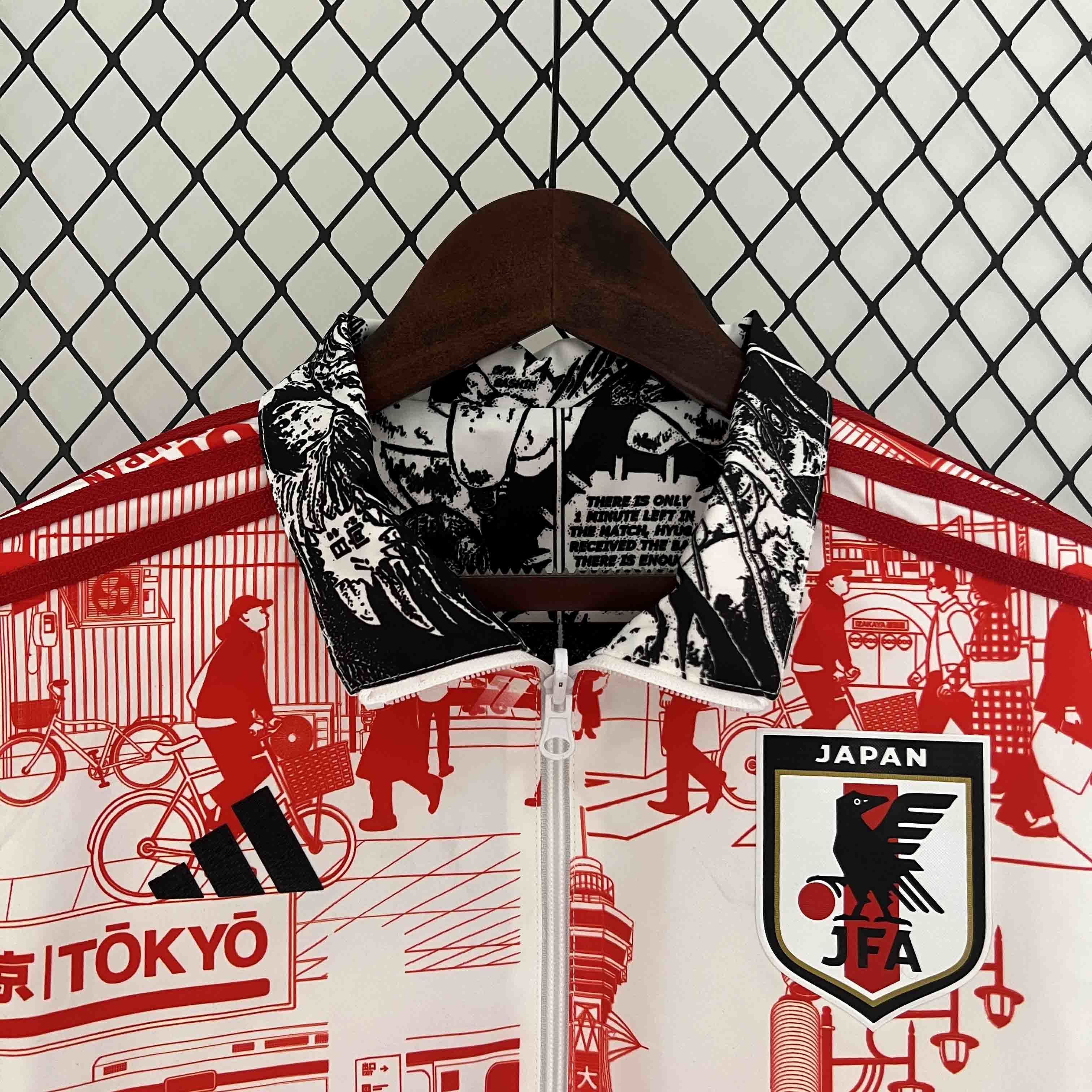 2024 Japan Reversible Windbreaker Gray&Red Special Edition Style Double-Sides Jacket For Sale 3