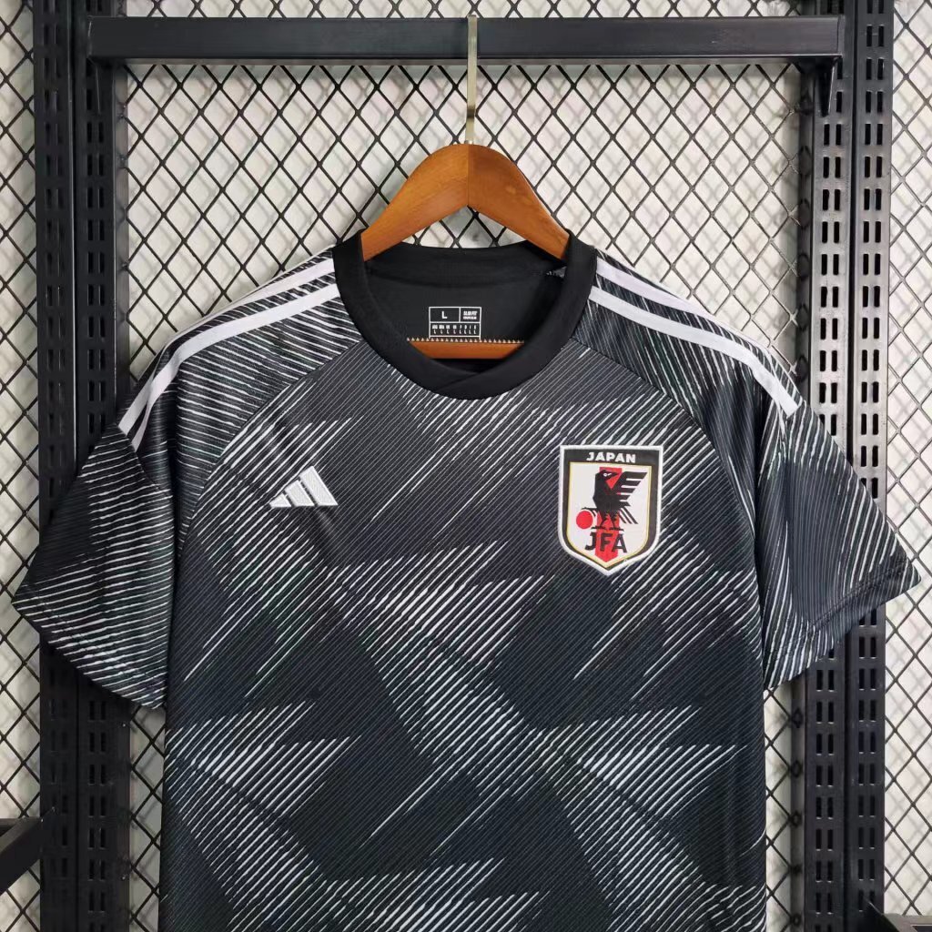 2023 Japan black S-XXL Cheap Soccer Jerseys 3