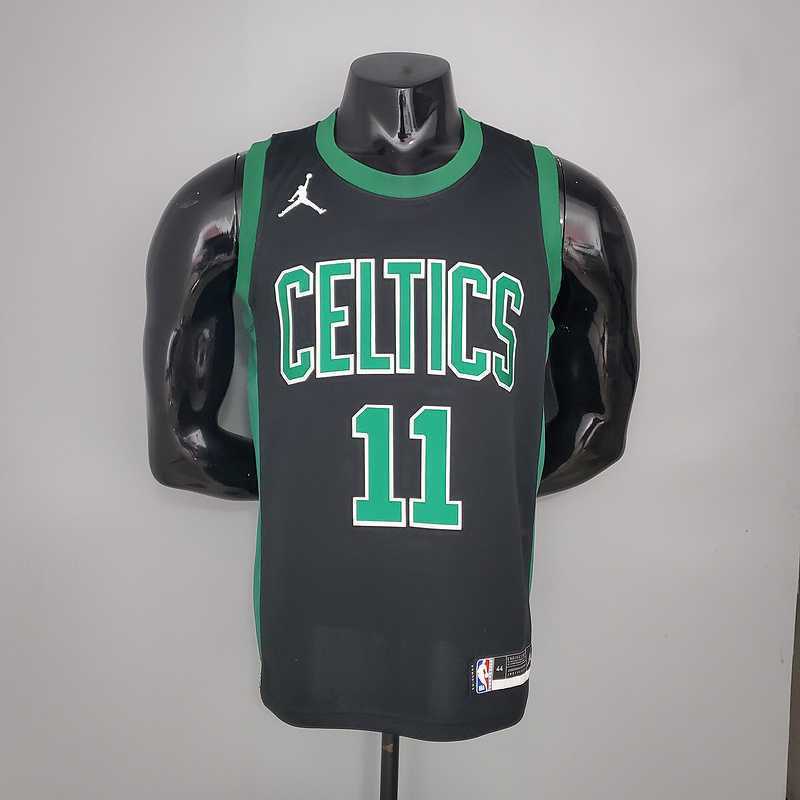 Irving #11 Celtics White Jordan theme black