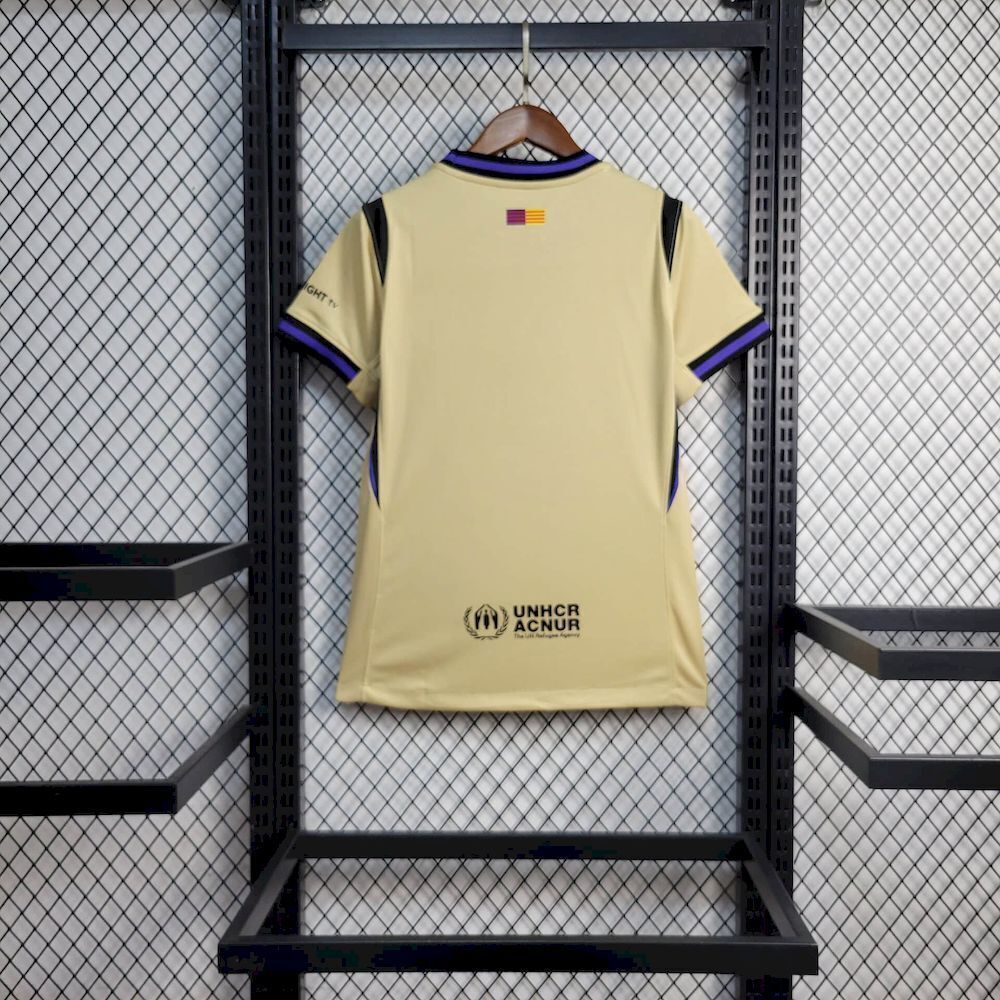 25-26 Barcelona Away Women Soccer Shirt Lady Apparels AAAAJersey Supply Yupoo 1