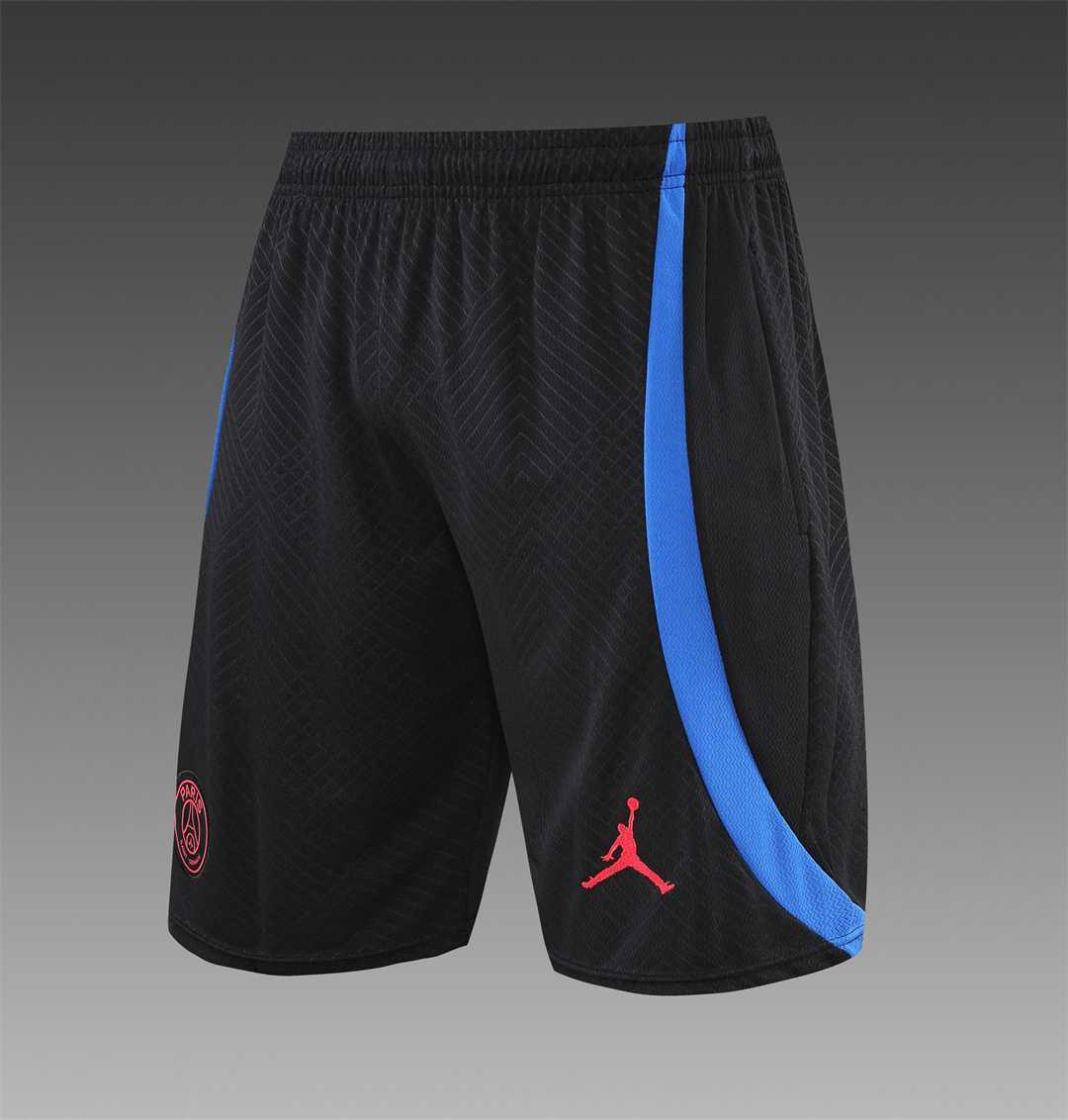 22-23 PSG training suit short sleeve kit Black Blue 5
