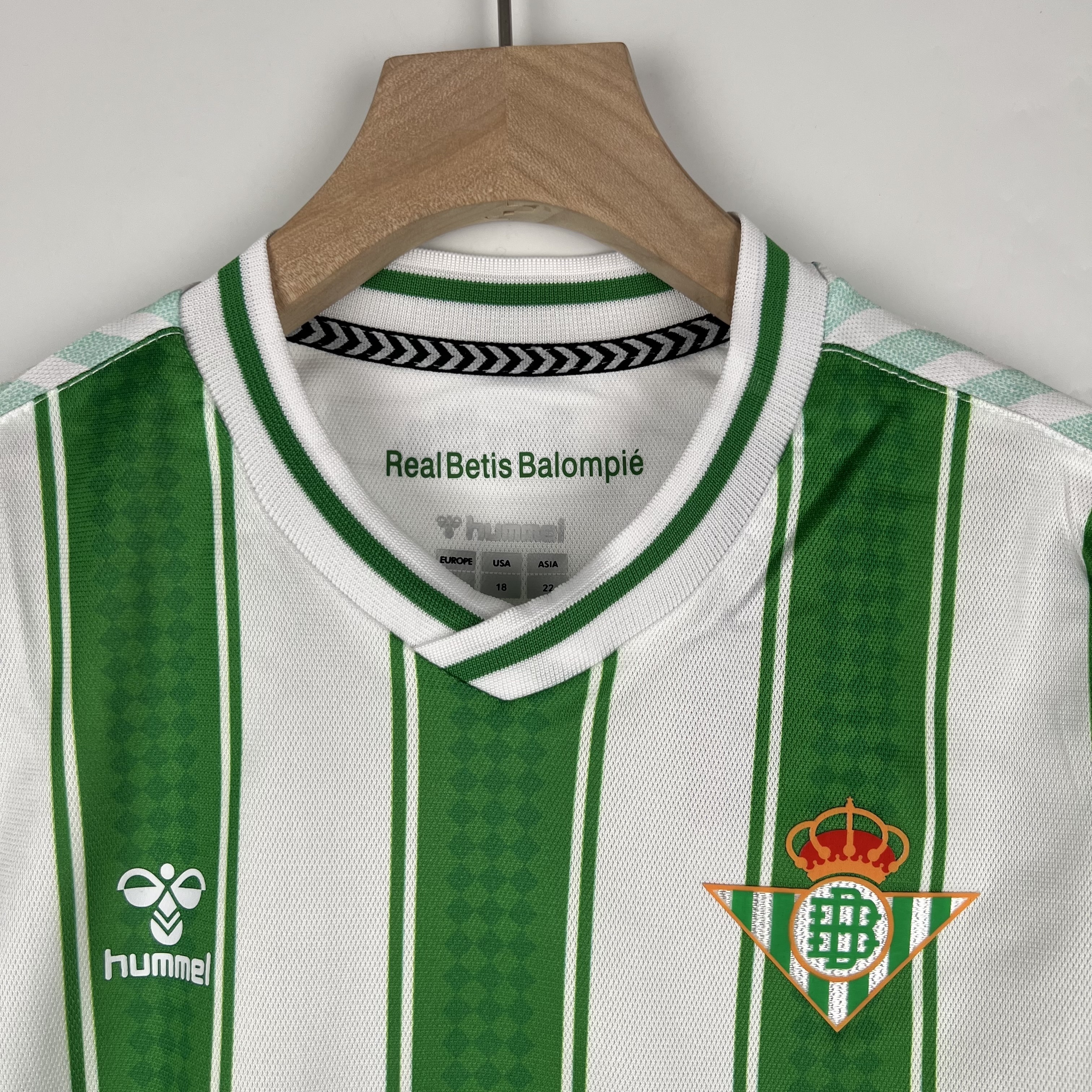 23-24 Kids Real Betis home size 16-28 1