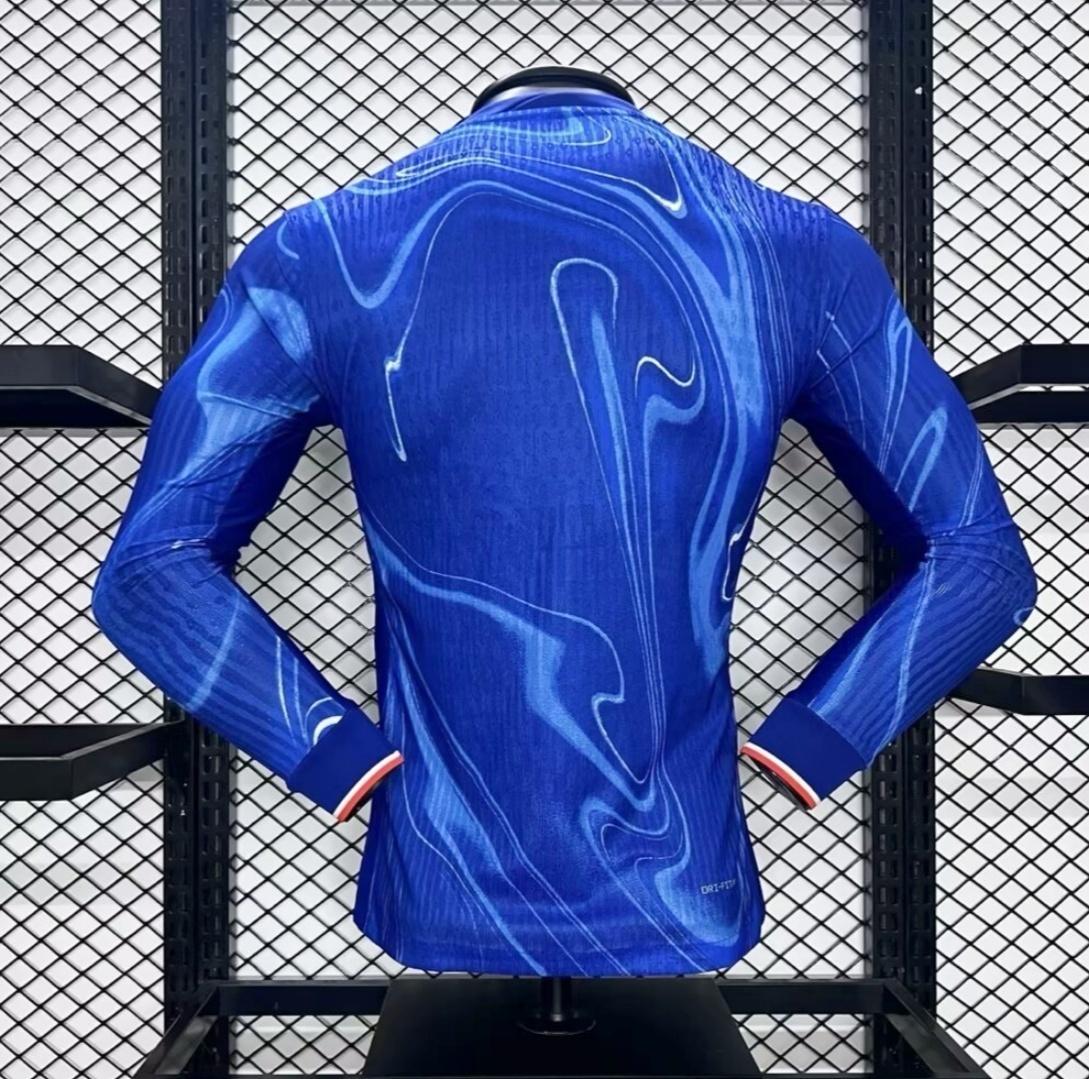 24-25 Chelsea Home Long Sleeve Kit Player Version Shirt Soccer AAAAJersey Yupoo 2