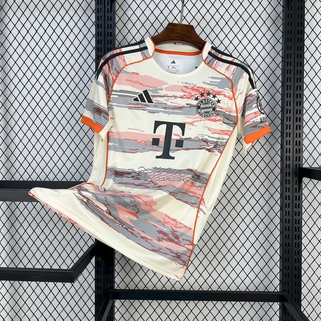 25-26 Bayern Munich Away Kit Football T-Shirt AAAAJersey Yupoo