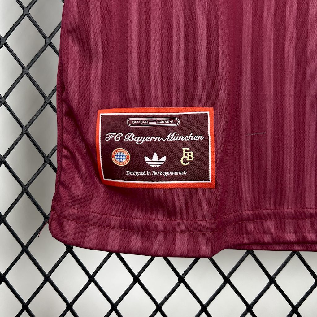 25-26 Bayern Munich Terrace Icons Kid Kits Youth Apparels AAAAJersey Wholesale Yupoo 2