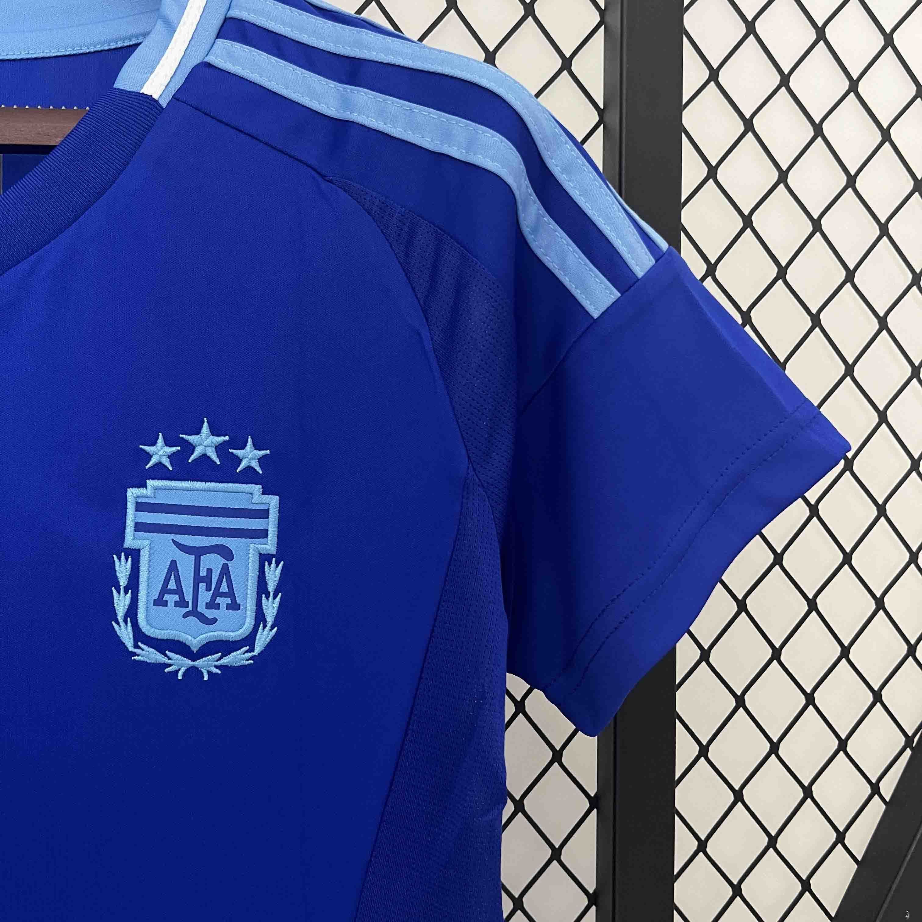 2024 Argentina Away Women Copa America Lady Shirt Football AAAAJersey Supplier 6