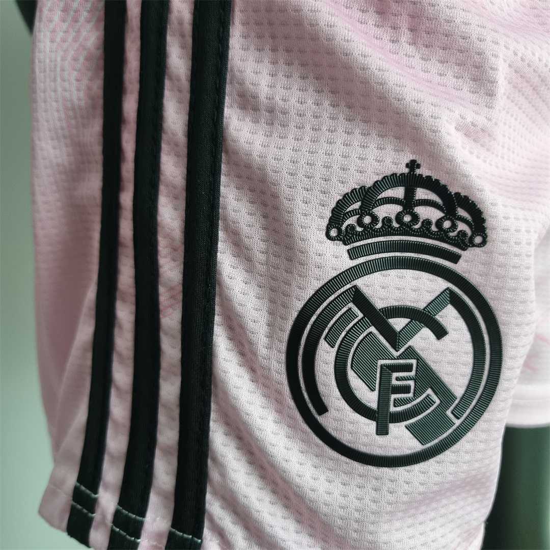 22-23 Real Madrid Y3 pink kids kit 2