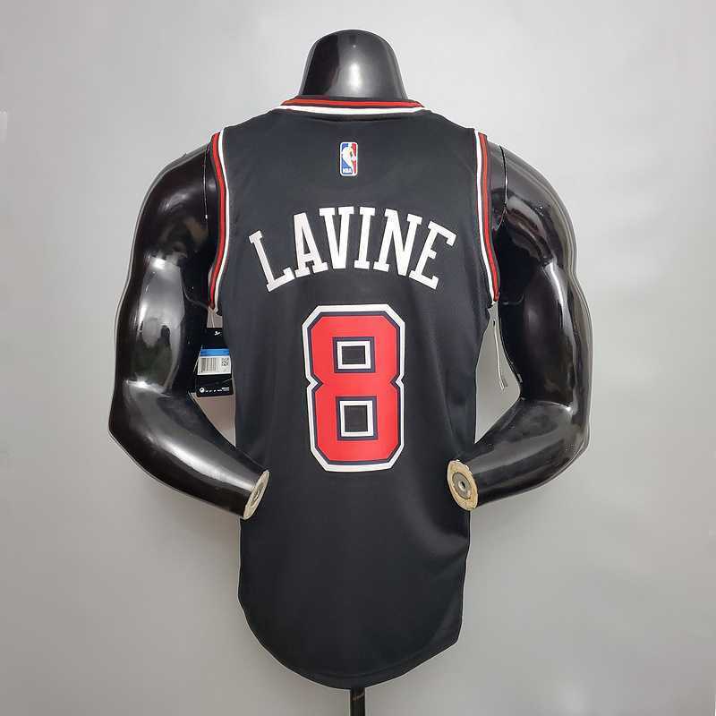 LAVINE#8 Chicago Bulls Black 7