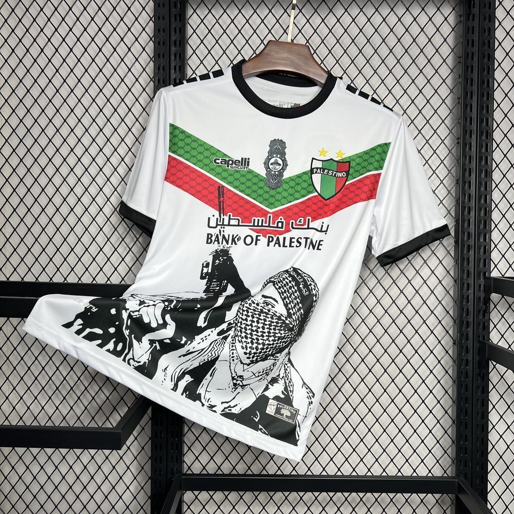 24-25 Club Deportivo Palestino White Special Edition Soccer Uniforms Soccer AAAAJersey Yupoo 3