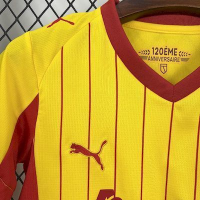 25-26 RC Lens Home Kid Kits Youth Apparels Sino AAAAJersey Supply Yupoo 5